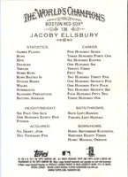 2012 Topps Allen & Ginter Jacoby Ellsbury #136