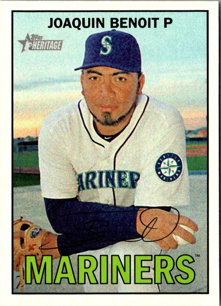 2016 Topps Heritage Joaquin Benoit