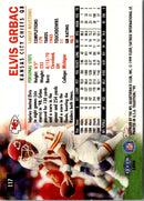 1999 Fleer Tradition Elvis Grbac