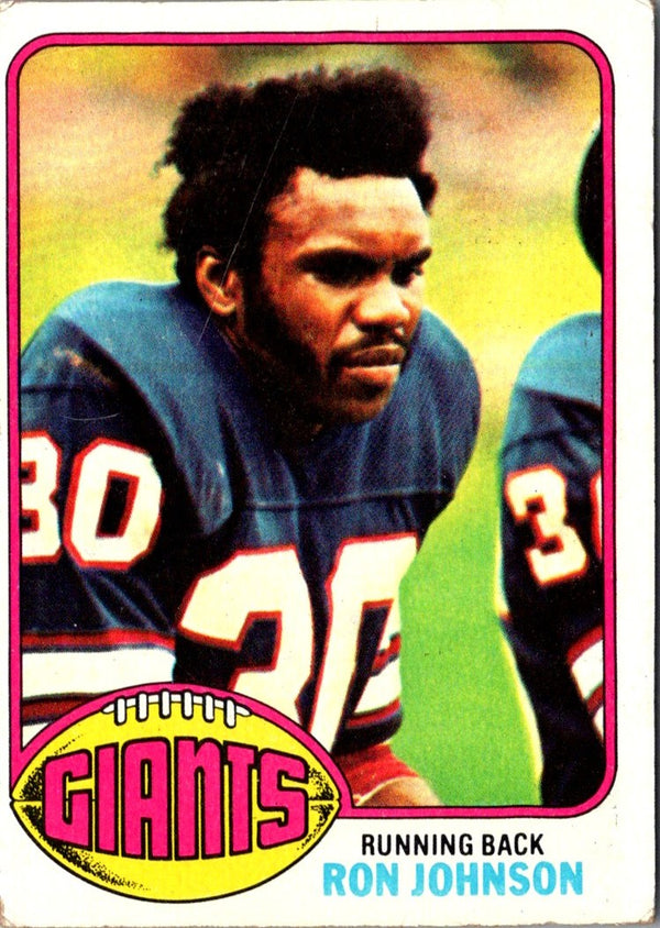 1976 Topps Ron Johnson #87