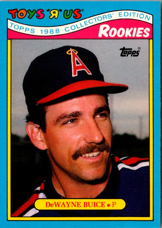 1988 Topps Toys'R'Us Rookies DeWayne Buice #4