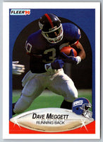 1990 Fleer Dave Meggett #73