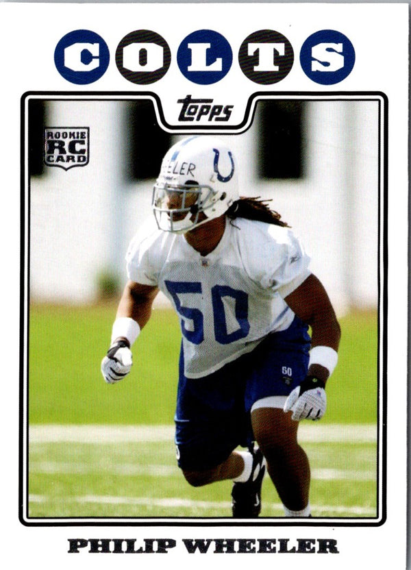2008 Topps Philip Wheeler #414 Rookie
