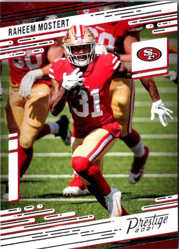 2021 Panini Prestige Raheem Mostert #148