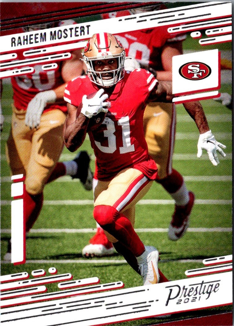 2021 Panini Prestige Raheem Mostert