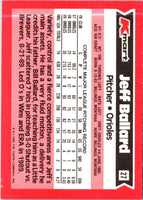 1990 Topps Kmart Super Stars Jeff Ballard #27