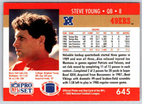 1992 Proset Steve Young #645