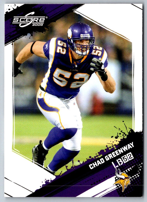 2009 Score Chad Greenway #163