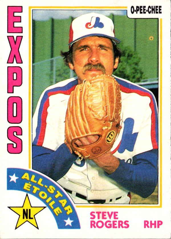 1984 O-Pee-Chee Steve Rogers #394