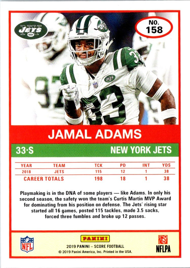 2019 Score Jamal Adams