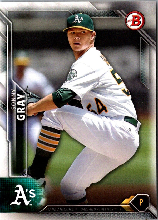 2016 Bowman Sonny Gray #62