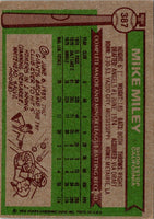 1976 Topps Mike Miley #387 Rookie