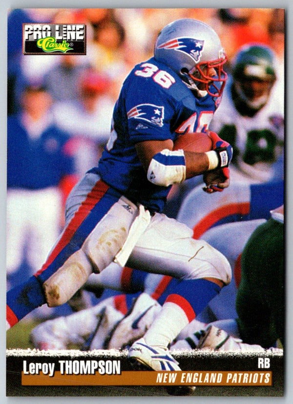 1995 Pro Line Leroy Thompson #167