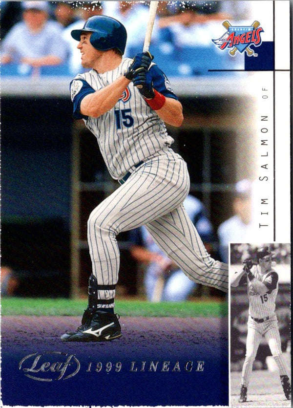 2002 Leaf Lineage Tim Salmon #1