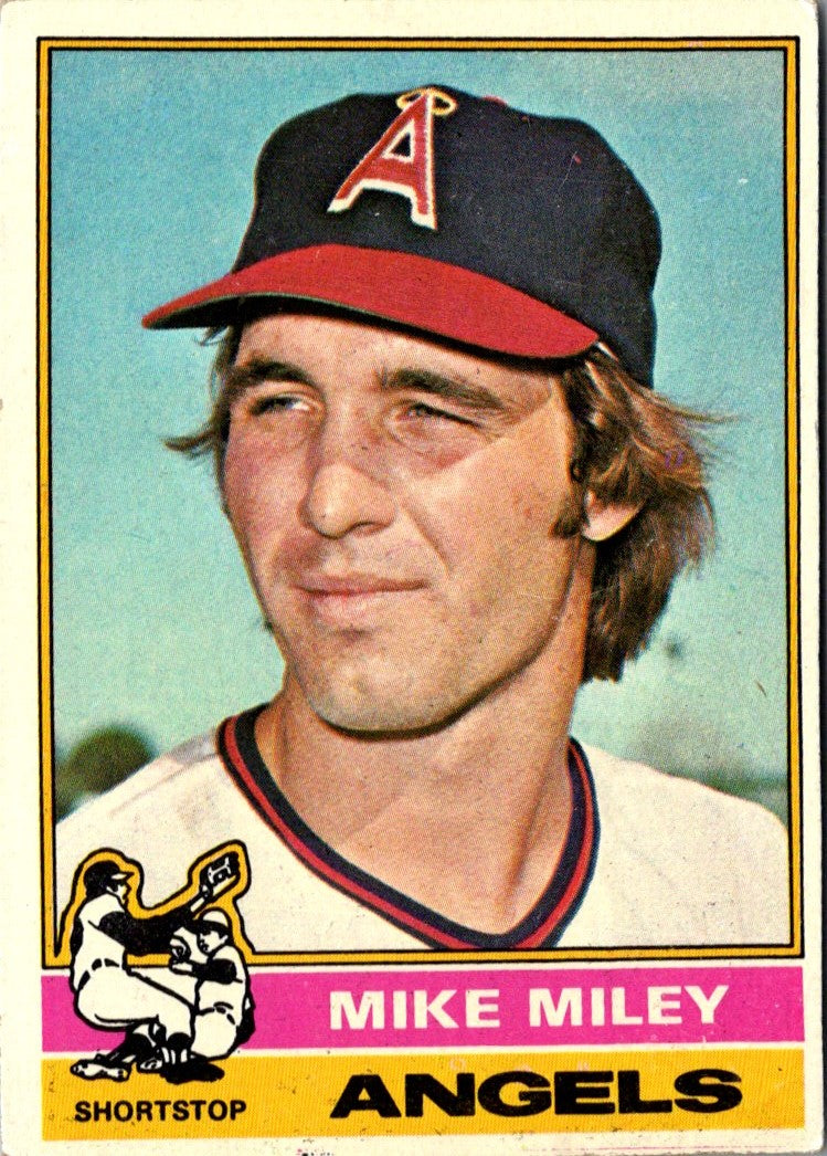 1976 Topps Mike Miley