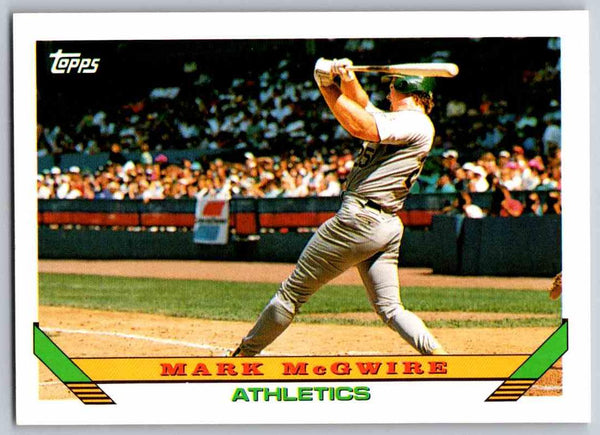 1993 Topps Mark McGwire #100
