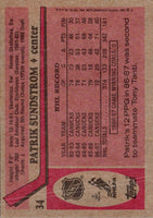 1987 O-Pee-Chee Patrik Sundstrom #34