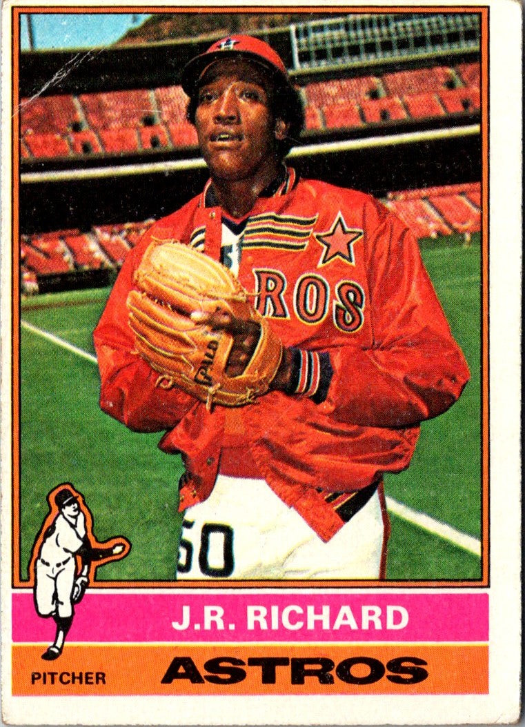 1976 Topps J.R. Richard