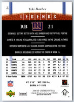 1999 Upper Deck Encore Tiki Barber #54