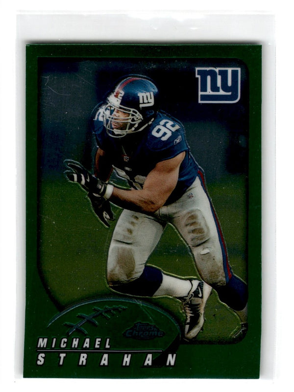 2002 Topps Chrome Michael Strahan #20