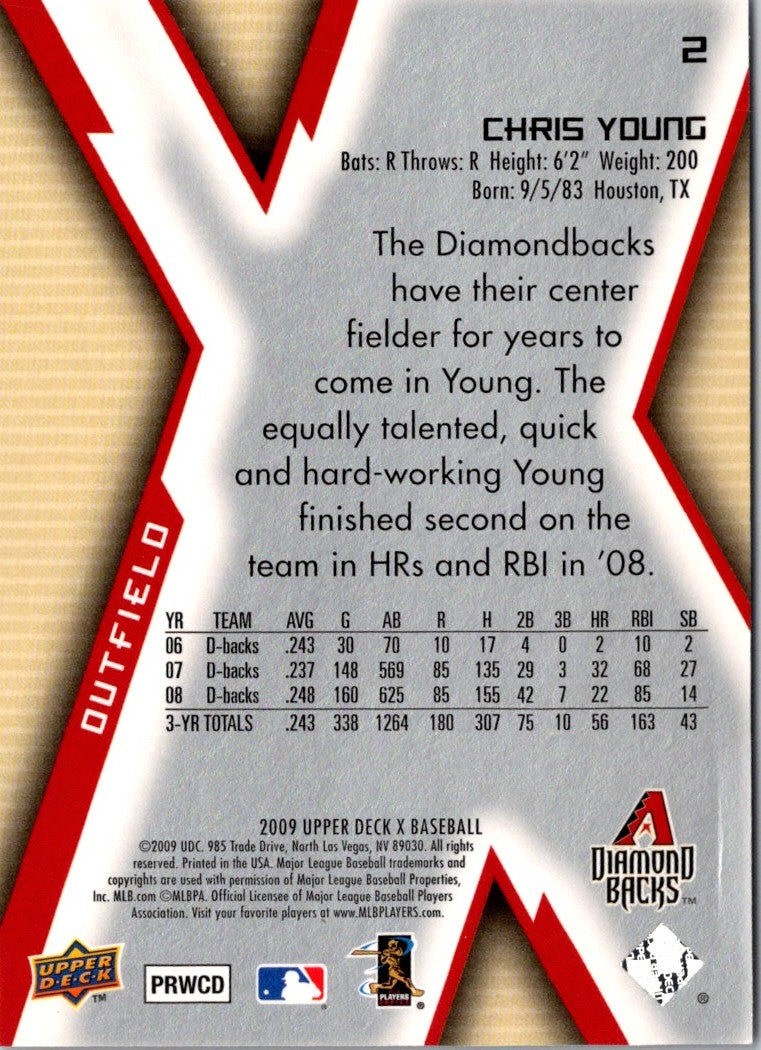 2009 Upper Deck X Chris B. Young