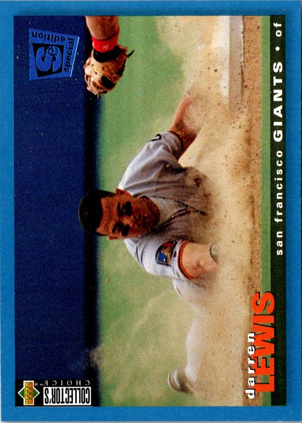 1994 Collector's Choice Darren Lewis #174