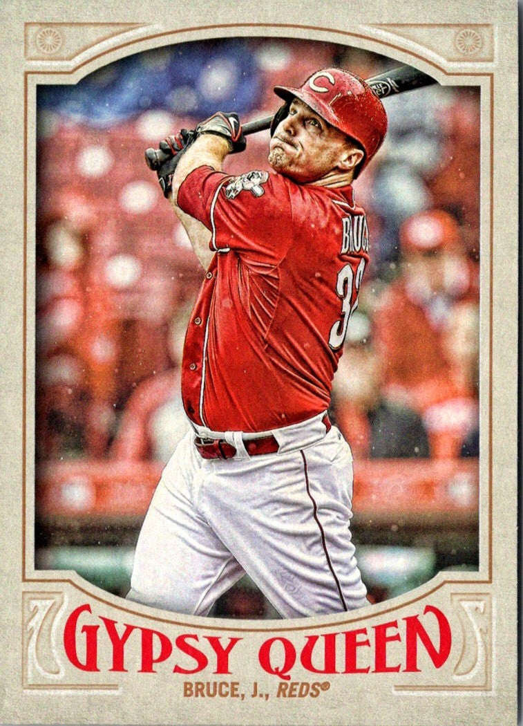 2016 Topps Gypsy Queen Jay Bruce