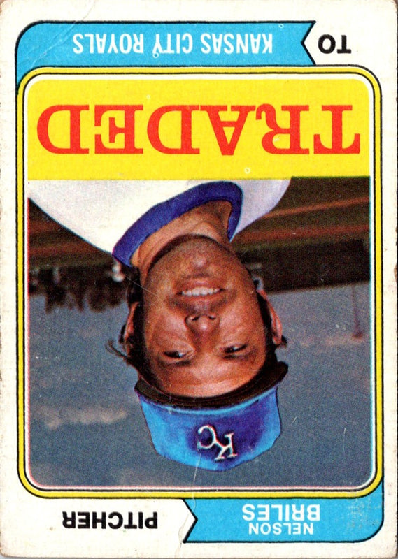 1974 Topps Traded Nelson Briles #123T