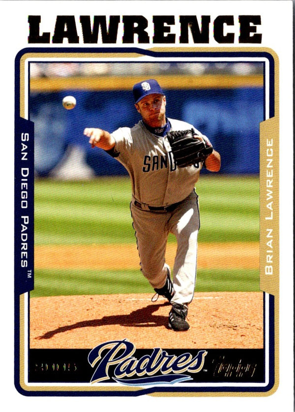 2005 Topps Brian Lawrence #112