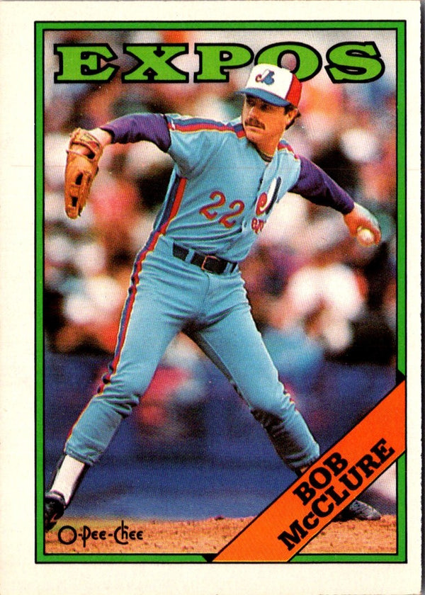 1988 O-Pee-Chee Bob McClure #313