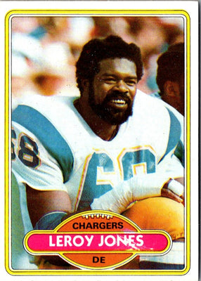 1980 Topps Leroy Jones #128 Rookie