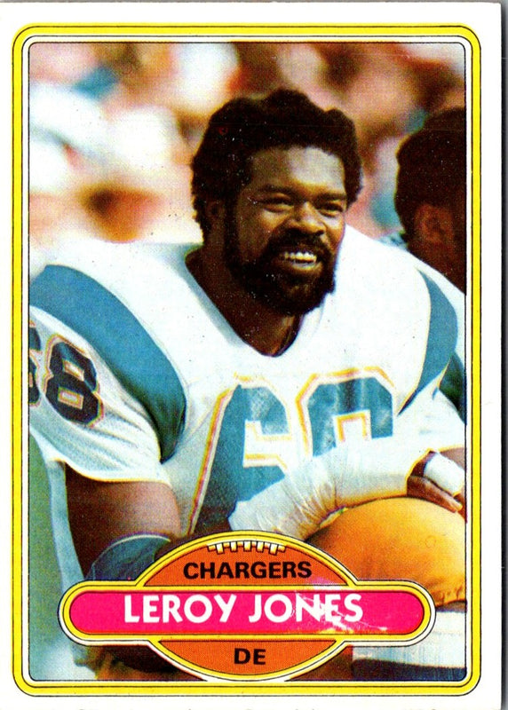 1980 Topps Leroy Jones #128 Rookie