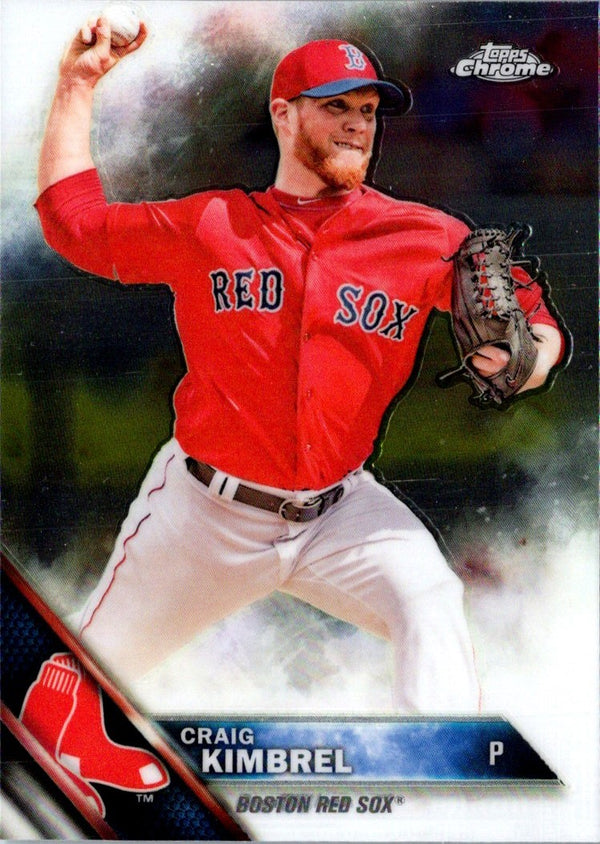 2016 Topps Chrome Craig Kimbrel #119