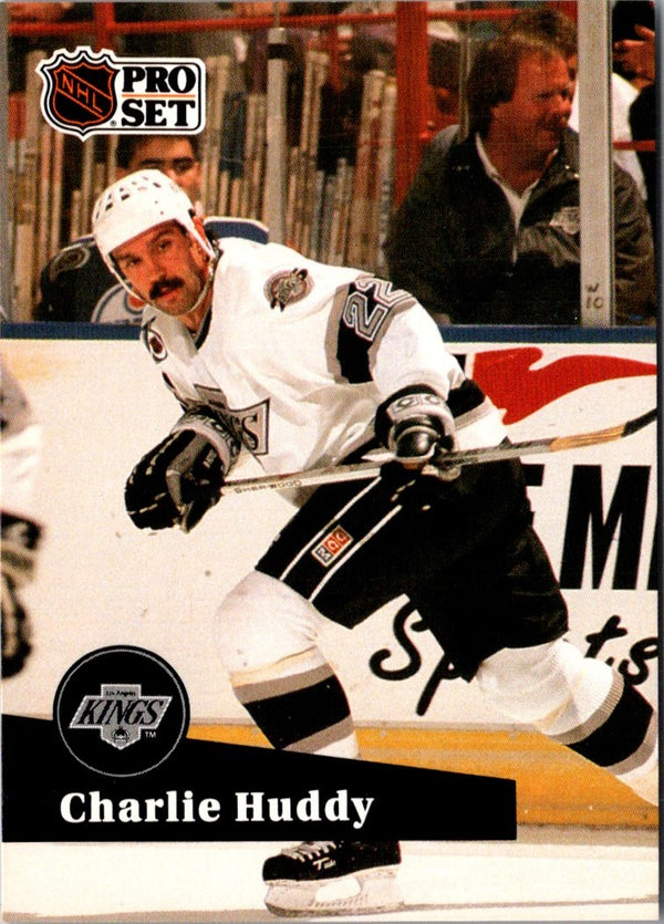 1991 Pro Set Charlie Huddy #400