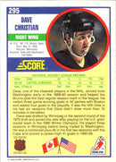 1990 Score Dave Christian