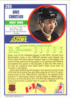 1990 Score Dave Christian #295