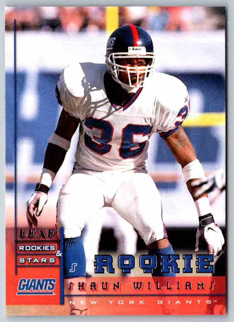 1998 Leaf Rookies And Stars Shaun Williams