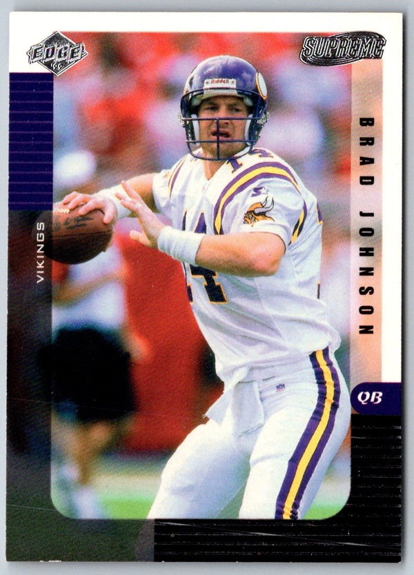 1999 Collector's Edge Supreme Brad Johnson #070