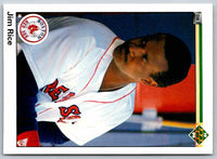 1990 Upper Deck Jim Rice #1990