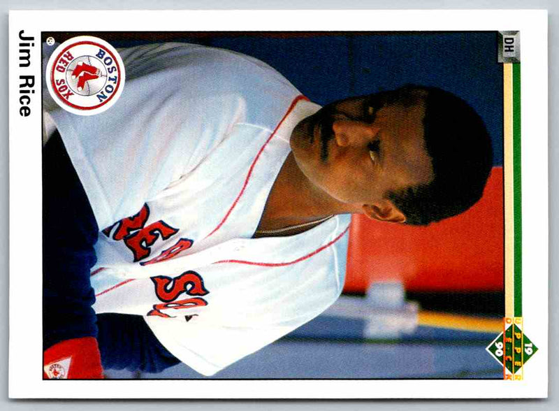 1990 Upper Deck Jim Rice #1990