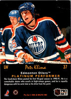1991 Pro Set Platinum Petr Klima #37