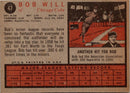 1962 Topps Bob Will