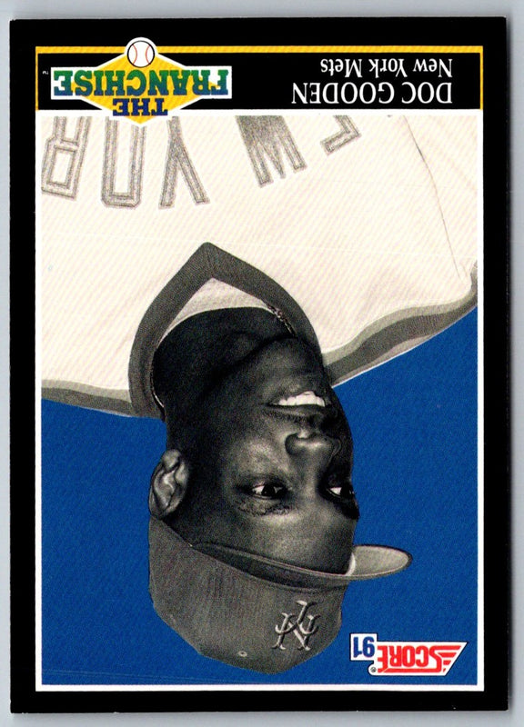 1991 Score Doc Gooden #866