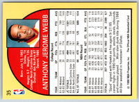 1990 Hoops Spud Webb #35