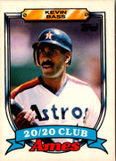 1989 Topps Ames 20/20 Club Kevin Bass