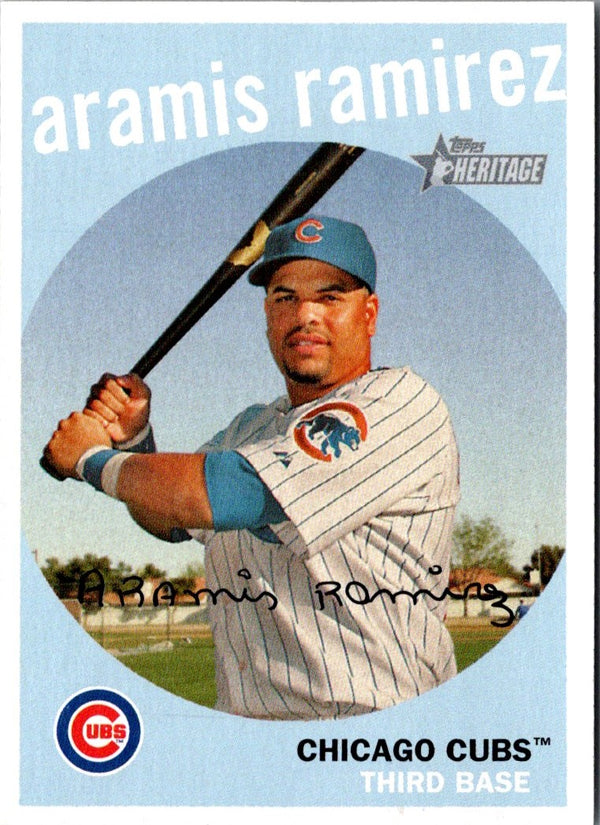 2008 Topps Heritage Aramis Ramirez #157