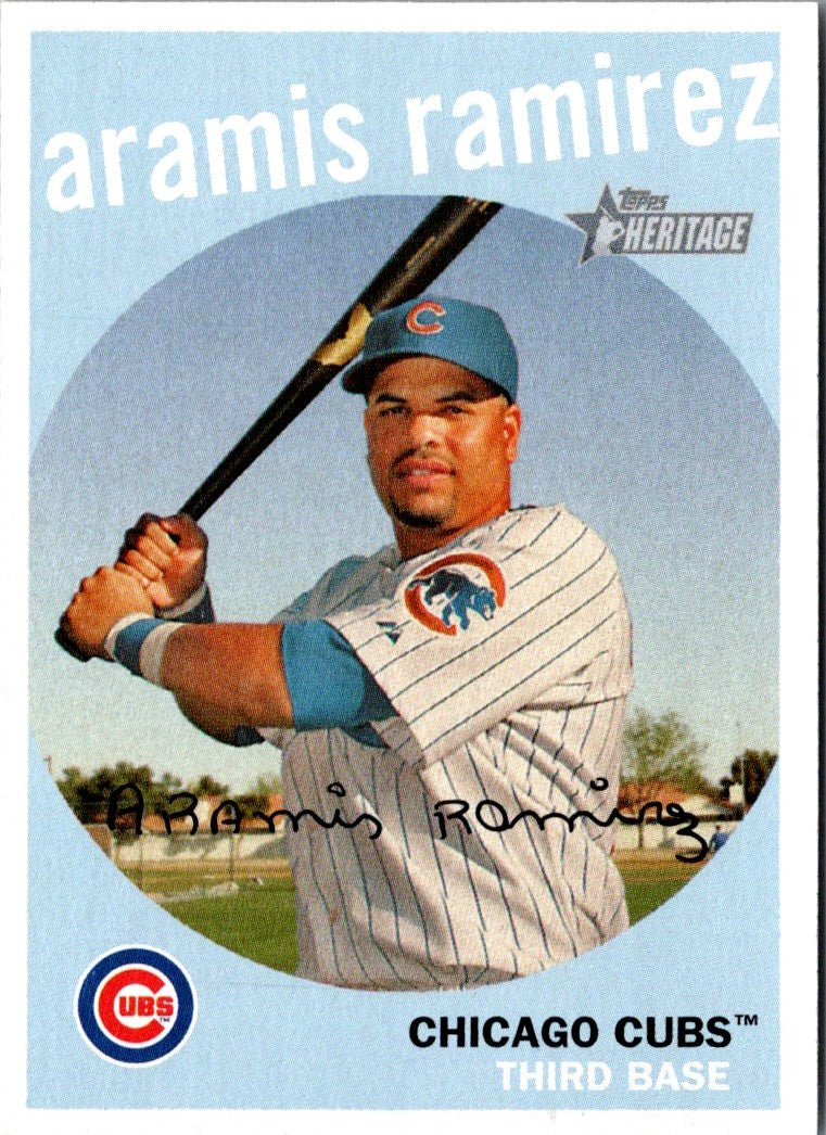 2008 Topps Heritage Aramis Ramirez