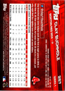 2017 Topps Clay Buchholz