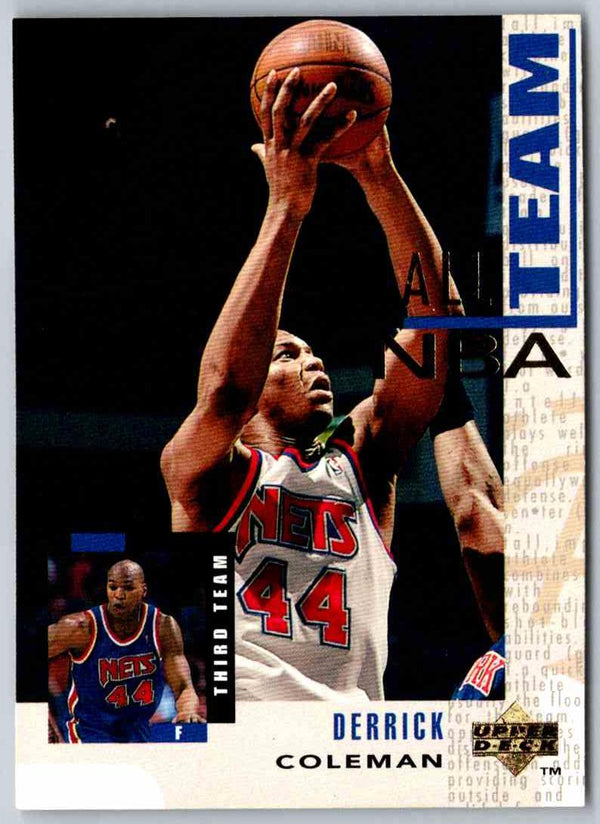 1998 Upper Deck Derrick Coleman #21