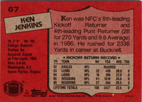 1987 Topps Ken Jenkins #67 NM+